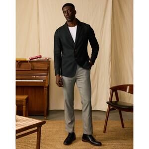 Dandy Del Mar Pants Mens 32 The Tresco Trouser Albatross Gray Plaid Business